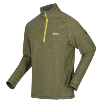 Image of Regatta Montes Half Zip Fleece - DarkTang/Blk