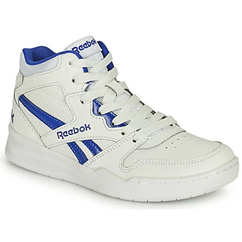 Image of Reebok Classic BB4500 COURT boys's Childrens Shoes (High-top Trainers) in White,4,5,9.5 toddler,10 kid,11 kid,11.5 kid,12 kid,13 kid,1 kid,1.5 kid,2.5