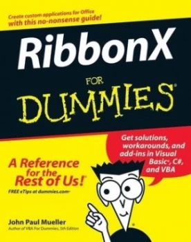 Image of Ribbonx for Dummies by John Paul Mueller Paperback