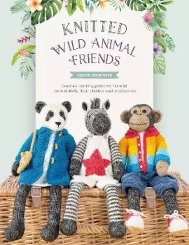 Image of Knitted Wild Animal Friends by Louise Crowther