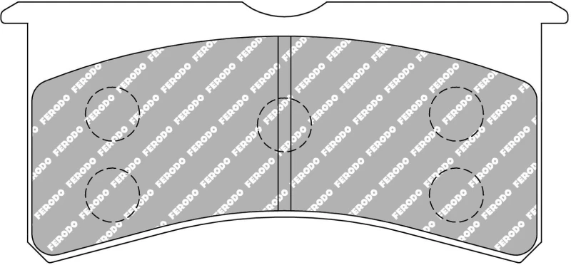 Image of Brake pad set FERODO RACING FRP3097Z