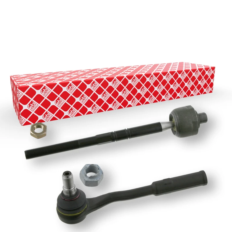 Image of FEBI BILSTEIN 23137 Tie Rod OE Turbo NEW, Front Axle, with lock nut Rod Assembly (284)