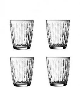 image of Ravenhead Essentials Jewel Mixer Tumbler Glasses ; Set Of 4