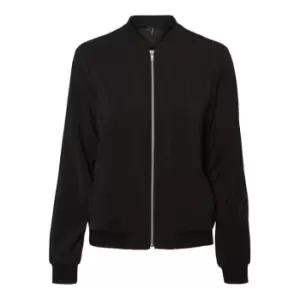 image of Vero Moda short bomber jacket - Black