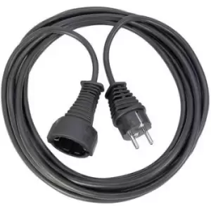 image of Brennenstuhl 1165010015 Current Cable extension Black 2.00 m