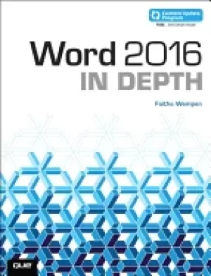 Image of word 2016 in depth