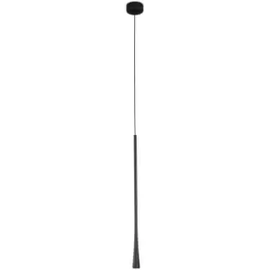 Image of Netlighting Merano Burlington Slim Pendant Ceiling Light Black Aluminium, Steel