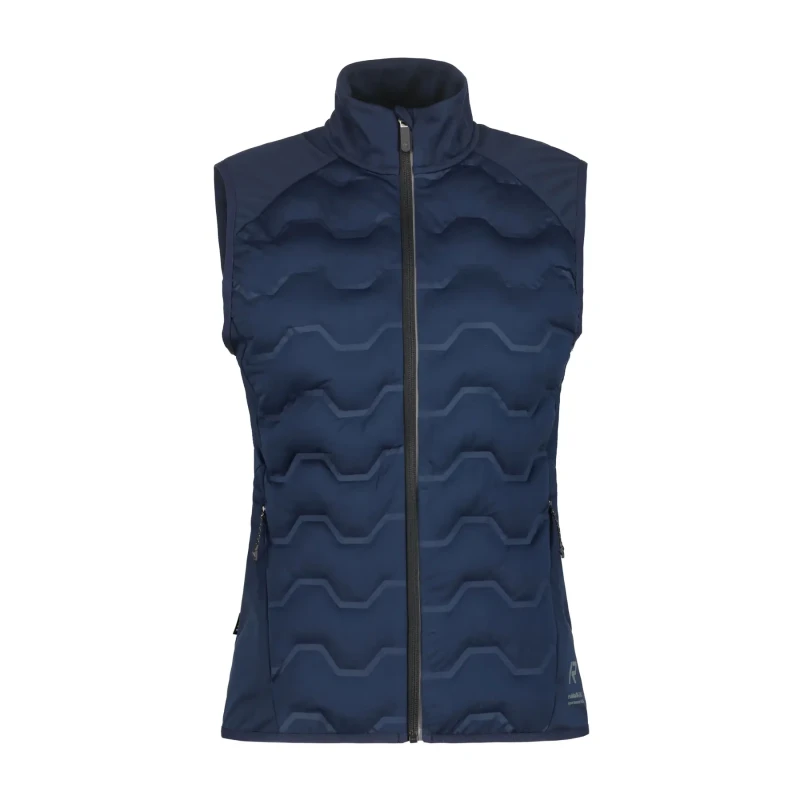 Image of Womens sleeveless softshell sports jacket Rukka Merjala Bleu Female 38