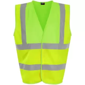 Image of PRO RTX High Visibility Unisex Waistcoat (XL) (Yellow/Lime Green)