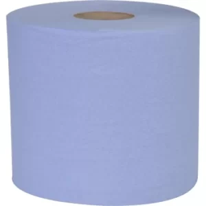 image of 2-Ply Blue Wiper Roll 400M X 260MM