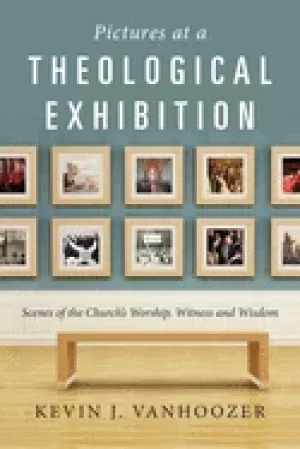 Image of pictures at a theological exhibition scenes of the churchs worship witness