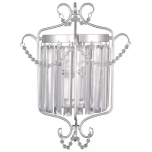 image of Italux Rinaldo - Classic Wall Lamp Champagne Silver 1 Light , E14