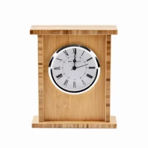 Image of WILLIAM WIDDOP Wooden Arched Mantel Clock