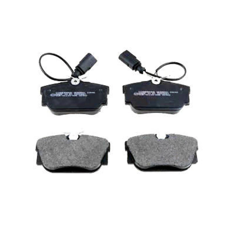 Image of ZIMMERMANN 23446.165.1 Brake pad set Rear Axle, incl. wear warning contact, Photo corresponds to scope of supply Brake Pad Set,disc brake (402)