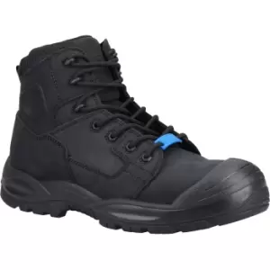 Image of Hard Yakka Unisex Adult Legend Grain Leather Safety Boots (10.5 UK) (Black)