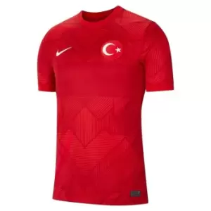 Image of Nike Turkey Away Shirt 2022/2023 Mens - Red