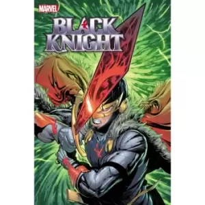 Image of Black Kinight Curse Ebony Blade #1 Poster