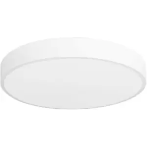 image of Forlight Stac LED Flush Ceiling Light White, Opal, Neutral-White 4000K