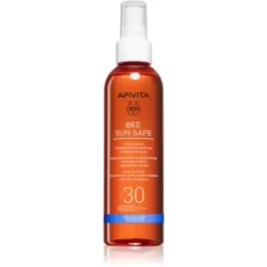 image of Apivita Bee Sun Safe sun oil SPF 30 200ml