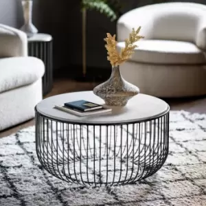 Image of Gallery Interiors Deonte Coffee Table Black