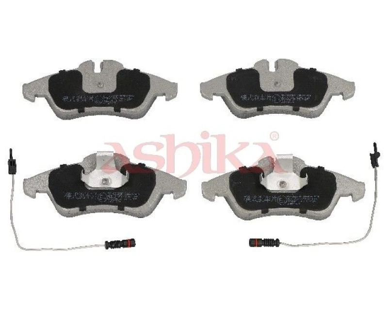 Image of ASHIKA Brake pad set ASHIKA 50-00-0537