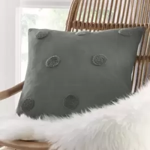 Image of Appletree Boutique Zara Cushion Charcoal (Grey)
