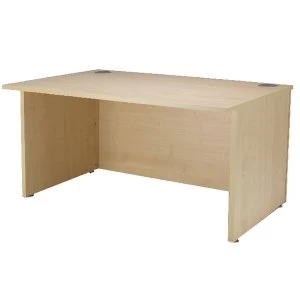 Image of Jemini Ultra Warm Maple 1600mm Reception Desk KF838407