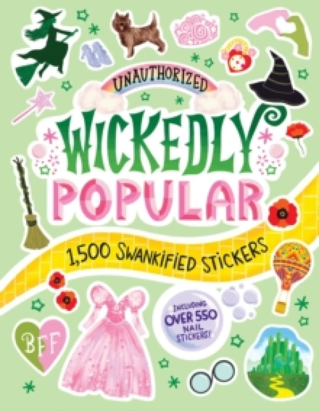 Image of Unauthorized Wickedly Popular : 1,600 Swankified Stickers Paperback / softback