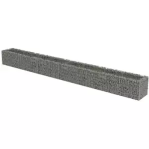 Image of Gabion Raised Bed Galvanised Steel 540x50x50cm vidaXL - Silver