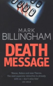 Image of Death Message by Mark Billingham Paperback