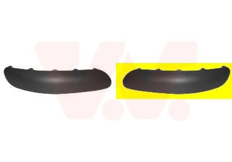 Image of VAN WEZEL Bumper moulding VAN WEZEL 0925581