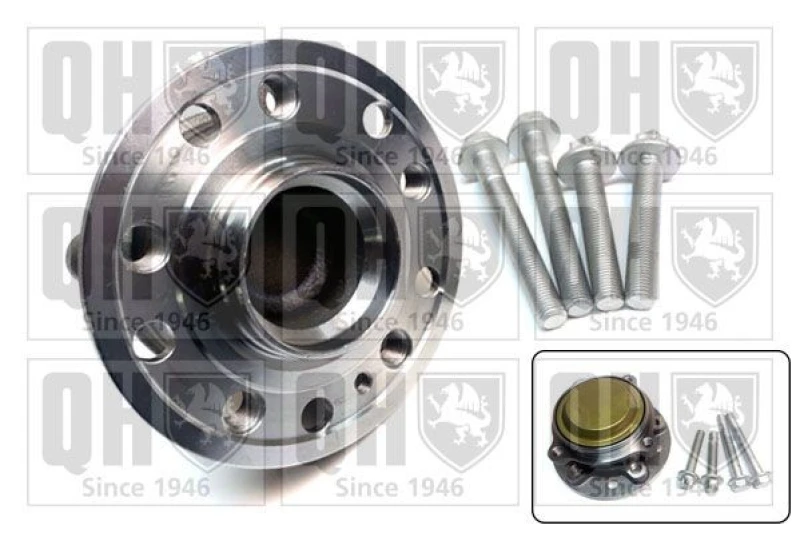 Image of QUINTON HAZELL Wheel bearing kit QUINTON HAZELL QWB1663