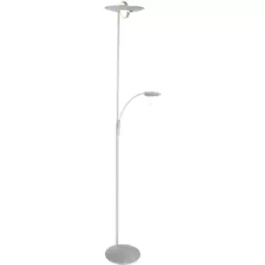 image of Sienna Zenith LED Mother & Child Lamp Steel Brushed, Chrome Polished, Plastic Matt