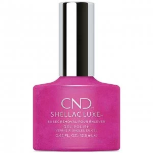 Image of CND Shellac Luxe Gel Nail Polish 209 Magenta Mischief