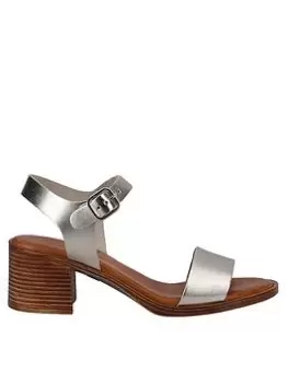 Image of Hush Puppies Gabby Sandal - Gold, Metal, Size 4, Women