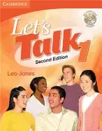 Image of lets talk students book 1 with self study audio cd