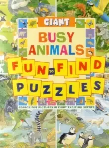 Image of Giant Fun to find Puzzles Busy Animals