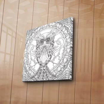 Image of BOYA-40 - No Pen Multicolor Paintable Decorative Canvas Painting