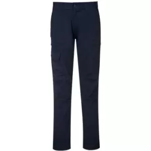 Image of Adults Unisex KX3 Cargo Trousers (42R) (Dark Navy) - Dark Navy - Portwest