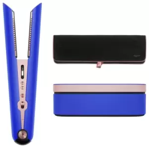 image of Dyson Corrale Hair Straightener - Blue Blush