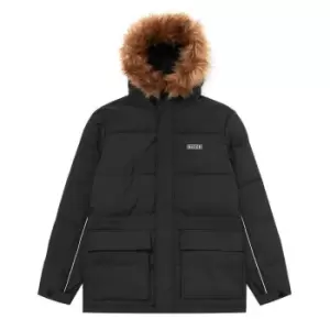 image of Nicce Nicce Radian Parka Jacket Mens - Black