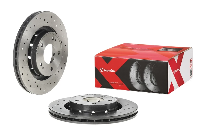 Image of BREMBO Brake disc BREMBO 09.A738.1X