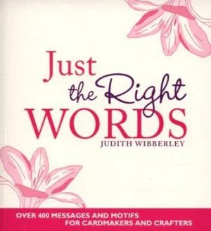 Image of Just the Right Words by Judith Wibberley Paperback
