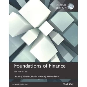 Image of Foundations of Finance, Global Edition by John D. Martin, Arthur J. Keown, J. William Petty (Paperback, 2016)