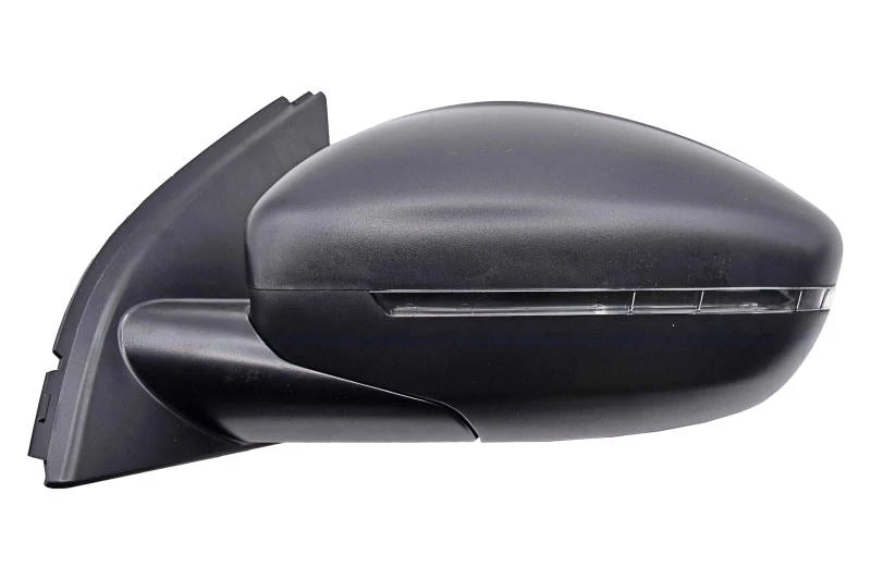Image of PRASCO PG4287304 Wing mirror Left, black, Electric, Convex Outside Mirror (50)
