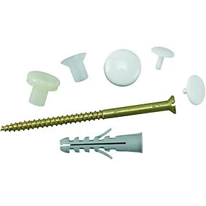 image of Fischer WB10 - WC Pan to Floor Vertical Fixing Set