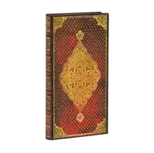 Image of Golden Trefoil Slim Lined Hardcover Journal