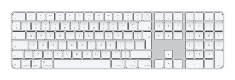 Image of Apple Magic keyboard Universal USB + Bluetooth QWERTY Dutch White MXK73N/A