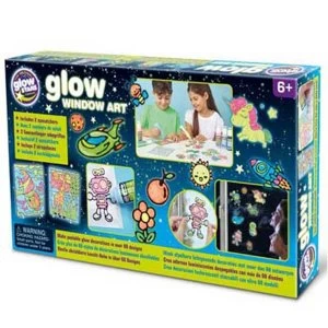 image of Brainstorm Glow Window Art