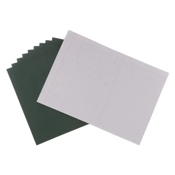 Image of Classmates A4 Exercise Book 32 Page, 8mm Ruled With Margin, Green - Pack of 100